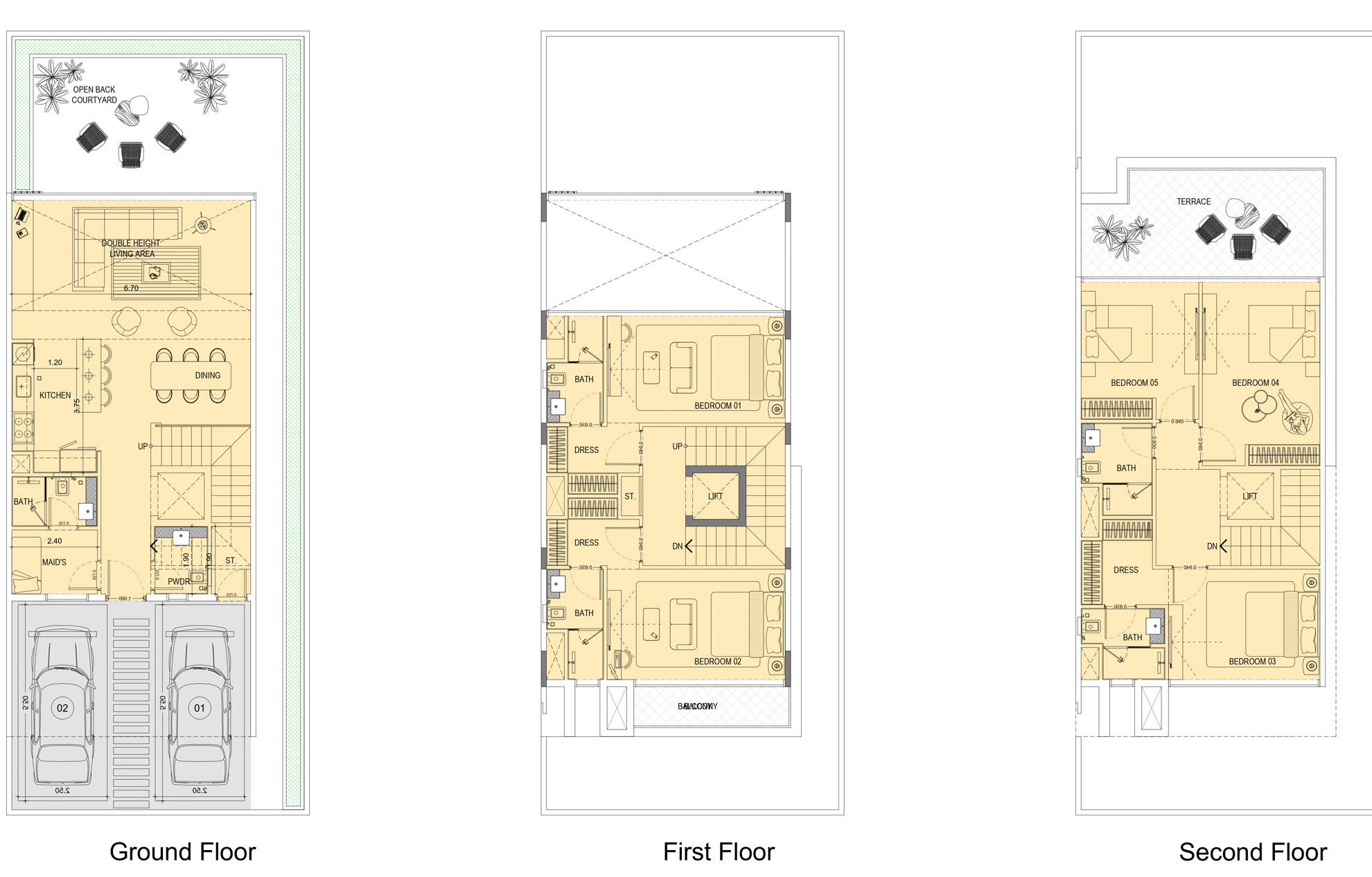 5Bedroom-Corner-Townhouse-layout-Tilal-Binghatti