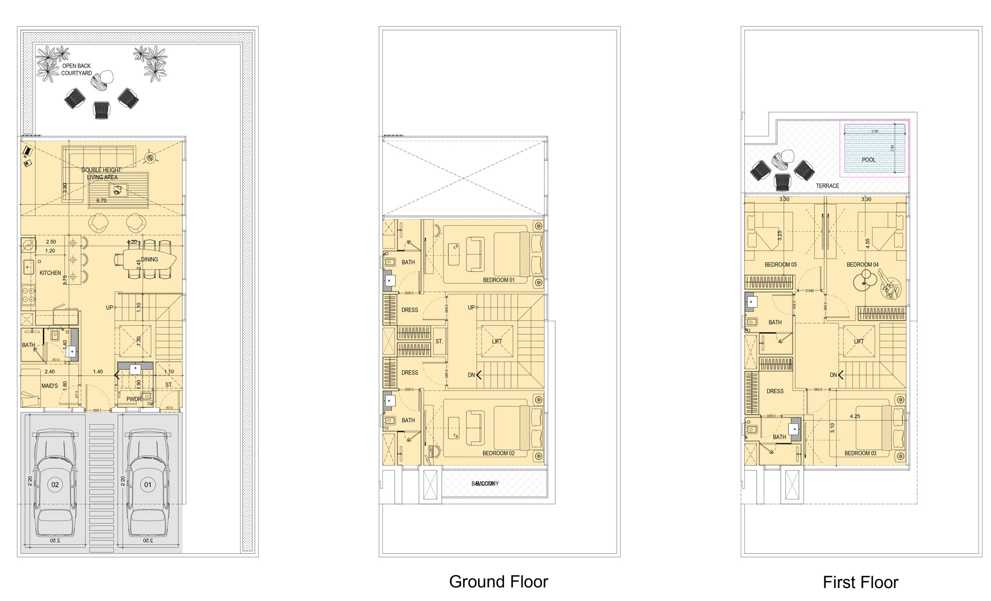5Bedroom-Premium-Townhouse-layout-Tilal-Binghatti